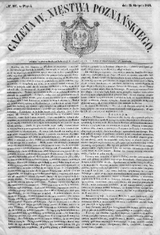 Gazeta Wielkiego Xięstwa Poznańskiego. 1848. Nr 197