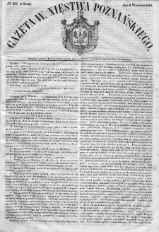 Gazeta Wielkiego Xięstwa Poznańskiego. 1848. Nr 207