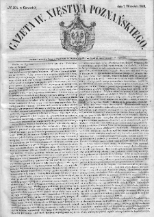 Gazeta Wielkiego Xięstwa Poznańskiego. 1848. Nr 208