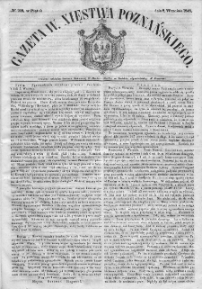 Gazeta Wielkiego Xięstwa Poznańskiego. 1848. Nr 209