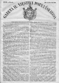 Gazeta Wielkiego Xięstwa Poznańskiego. 1848. Nr 212