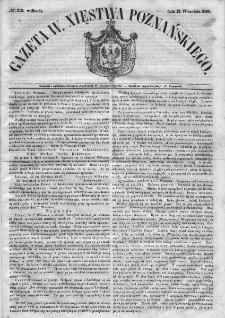 Gazeta Wielkiego Xięstwa Poznańskiego. 1848. Nr 213