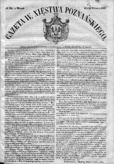 Gazeta Wielkiego Xięstwa Poznańskiego. 1848. Nr 224