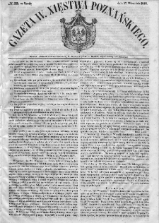 Gazeta Wielkiego Xięstwa Poznańskiego. 1848. Nr 225