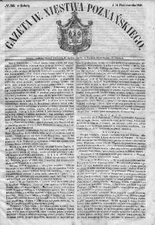 Gazeta Wielkiego Xięstwa Poznańskiego. 1848. Nr 240