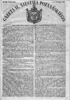 Gazeta Wielkiego Xięstwa Poznańskiego. 1848. Nr 256