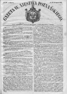Gazeta Wielkiego Xięstwa Poznańskiego. 1848. Nr 270