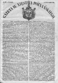 Gazeta Wielkiego Xięstwa Poznańskiego. 1848. Nr 271