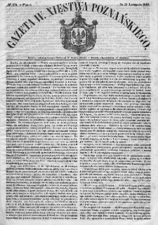 Gazeta Wielkiego Xięstwa Poznańskiego. 1848. Nr 275
