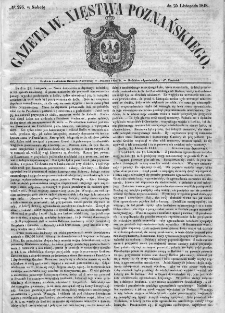 Gazeta Wielkiego Xięstwa Poznańskiego. 1848. Nr 276