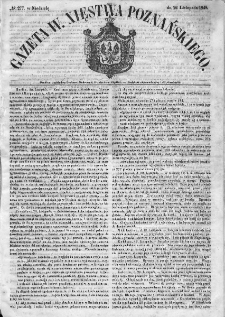 Gazeta Wielkiego Xięstwa Poznańskiego. 1848. Nr 277