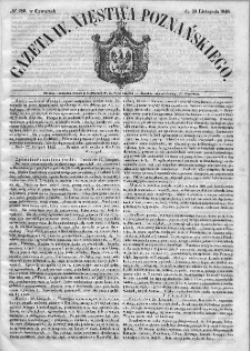 Gazeta Wielkiego Xięstwa Poznańskiego. 1848. Nr 280