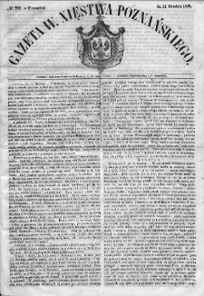 Gazeta Wielkiego Xięstwa Poznańskiego. 1848. Nr 292