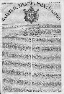 Gazeta Wielkiego Xięstwa Poznańskiego. 1848. Nr 301