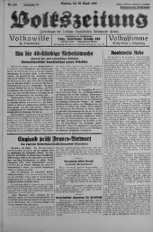 Volkszeitung 23 sierpień 1938 nr 230