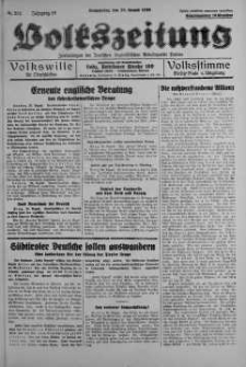 Volkszeitung 25 sierpień 1938 nr 232