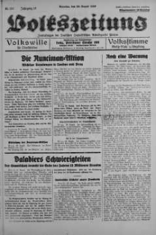 Volkszeitung 30 sierpień 1938 nr 237