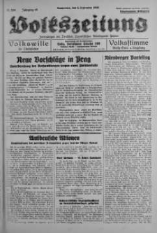 Volkszeitung 8 wrzesień 1938 nr 246