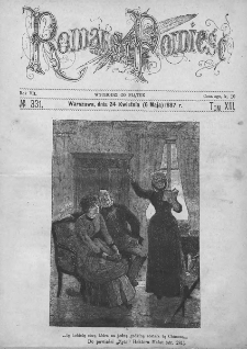 Romans i Powieść. Tygodnik beletrystyczny, ilustrowany. T XIII. 1887. Nr 331