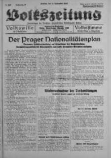 Volkszeitung 11 wrzesień 1938 nr 249