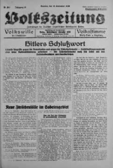 Volkszeitung 13 wrzesień 1938 nr 251
