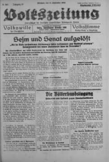 Volkszeitung 14 wrzesień 1938 nr 252