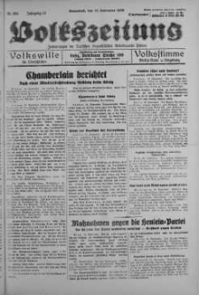Volkszeitung 17 wrzesień 1938 nr 255