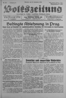 Volkszeitung 21 wrzesień 1938 nr 259