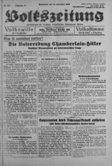 Volkszeitung 24 wrzesień 1938 nr 262