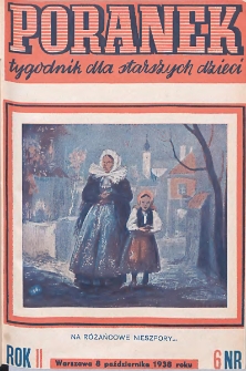 Poranek : tygodnik dla starszych dzieci. 1938. R. II, nr 6