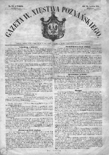 Gazeta Wielkiego Xięstwa Poznańskiego. 1855. Nr 144