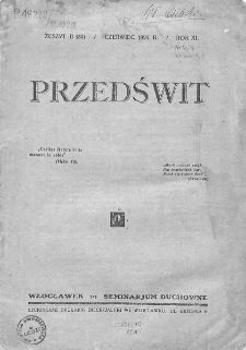 Przedświt : kwartalnik polskiej młodzieży duchowej. 1929. Zeszyt 2