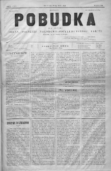 Pobudka = La Diane : czasopismo narodowo-socyalistyczne. 1891. Nr 9