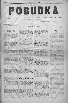 Pobudka = La Diane : czasopismo narodowo-socyalistyczne. 1891. Nr 10