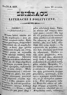 Zbieracz Literacki i Polityczny. 1836/37. T. I, nr 34