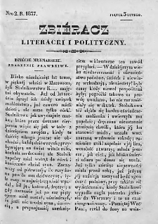 Zbieracz Literacki i Polityczny. 1837. T. II, nr 2