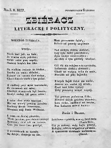 Zbieracz Literacki i Polityczny. 1837. T. II, nr 3