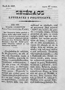 Zbieracz Literacki i Polityczny. 1837. T. II, nr 8