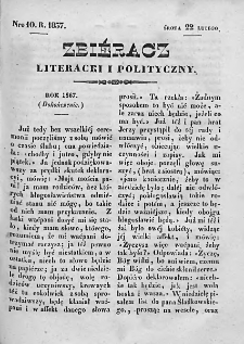 Zbieracz Literacki i Polityczny. 1837. T. II, nr 10