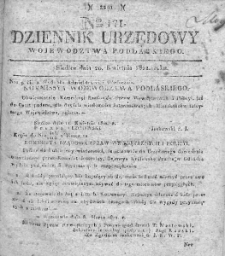 Dziennik Urzędowy Woiewództwa Podlaskiego. 1822. T I. Nr 171