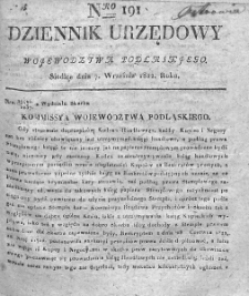 Dziennik Urzędowy Woiewództwa Podlaskiego. 1822. T I. Nr 191