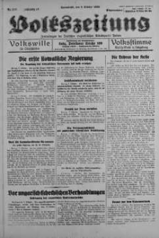 Volkszeitung 8 październik 1938 nr 276