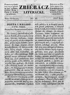 Zbieracz Literacki i Polityczny. 1837/38. T. I, nr 15