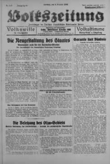 Volkszeitung 9 październik 1938 nr 277