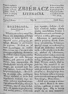 Zbieracz Literacki i Polityczny. 1838. T. II, nr 5