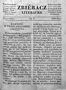 Zbieracz Literacki i Polityczny. 1838. T. II, nr 8