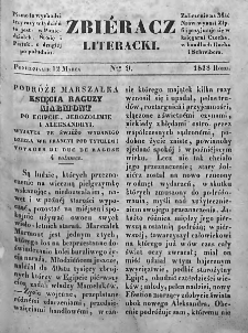 Zbieracz Literacki i Polityczny. 1838. T. II, nr 9