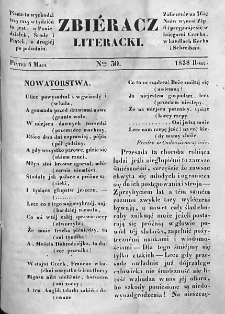Zbieracz Literacki i Polityczny. 1838. T. II, nr 30