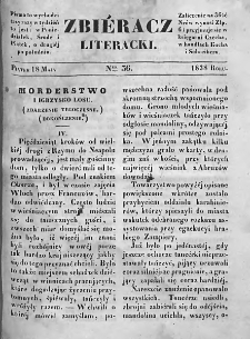 Zbieracz Literacki i Polityczny. 1838. T. II, nr 36