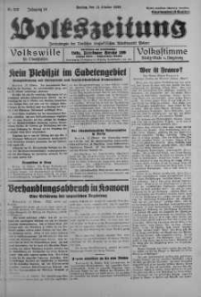 Volkszeitung 14 październik 1938 nr 282